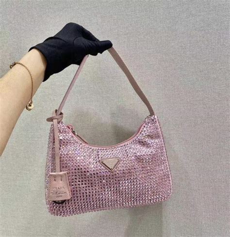 bolsa prada com brilho|bolsas de prada para mujer.